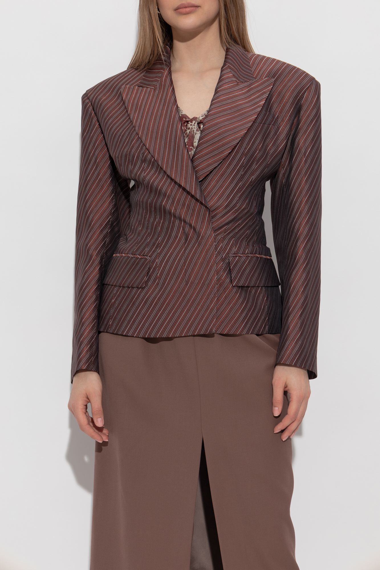 Dries Van Noten Striped pattern blazer | Women's Clothing